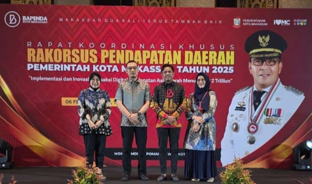 Rakorsus Pendapatan Daerah Pemkot Makassar 2025 di Bali. (Foto: Ist)